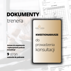 Kwestionariusze do prowadzenia konsultacji trenerskiej